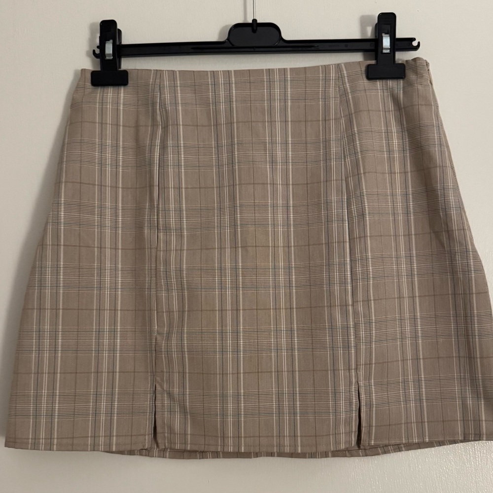 Altard State Plaid Tan Skirt